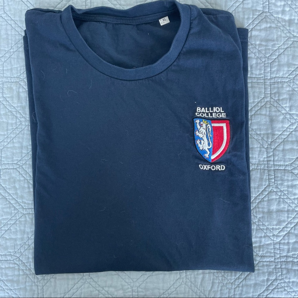 Oxford University sweater and tee shirt set- XL